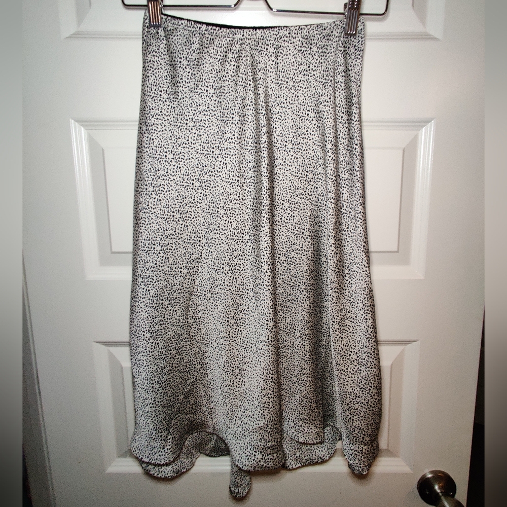 Sienna Sky Gray Midi Pencil Skirt for Work